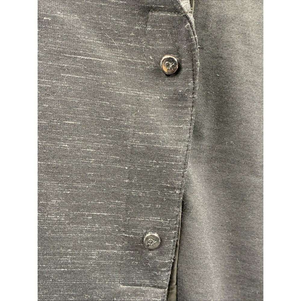 CALVIN KLEIN Mens Sport Coat Blazer Jacket Black SLIM FIT 2 Button Suit Medium - Picture 16 of 16